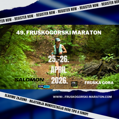 49. Planinarski maraton na Fruškoj gori - FRUŠKOGORSKI MARATON